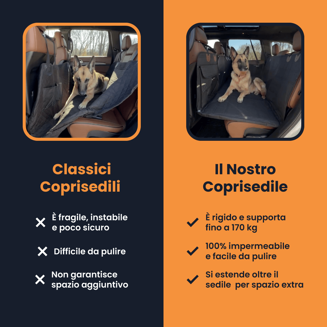Doggyride - Estensore Sedili Auto Rigido