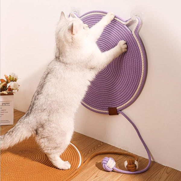 Tappetino Tiragraffi con Gomitolo