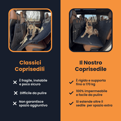 Doggyride - Estensore Sedili Auto Rigido